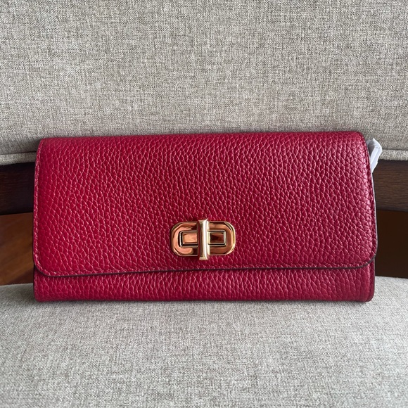 NWT！Michael Kors Sullivan Leather Wallet FAST SHIPPING holiday gift